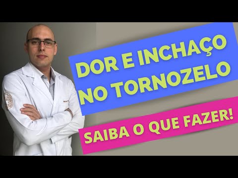 Vídeo: Como curar um tornozelo inchado (com fotos)