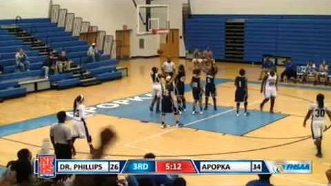 Apopka PF Jennifer Chester Gets the Putback and th...