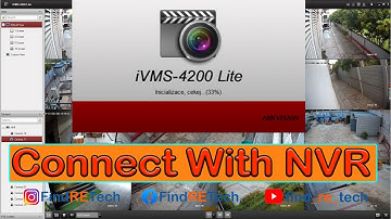 iVMS-4200 Lite Connect With NVR Step By Step. #FindreTech #iVMS4200 #NVRConnect #hikvision