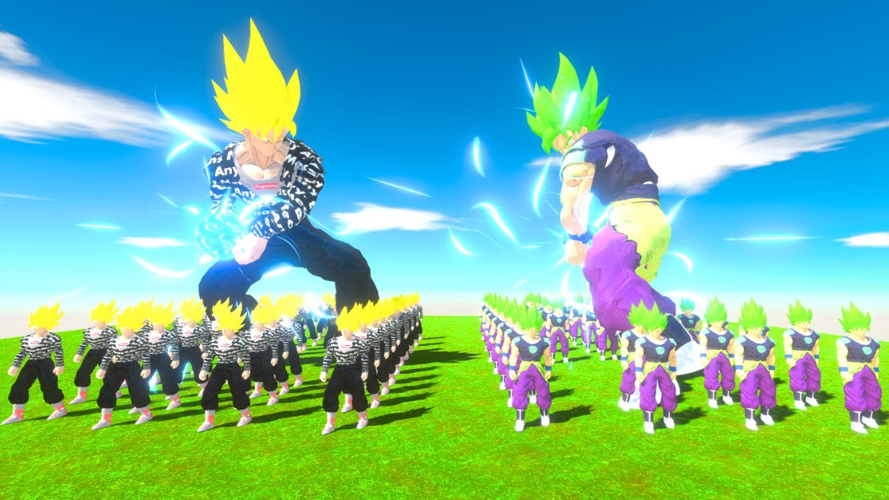 Dragonball War Drip Goku vs Broly - ARBS