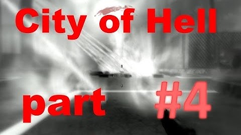 City of Hell gameplay - custom zombie map - completing all easter eggs & endgame part #4