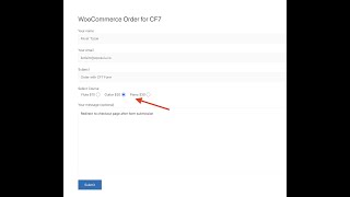 Contact Form 7 Woocommerce Entegrasyon - Formdan Sipariş Almak