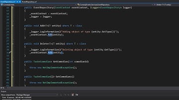 Creating Async API With .Net Core: Implementing Repository Interface 14/24