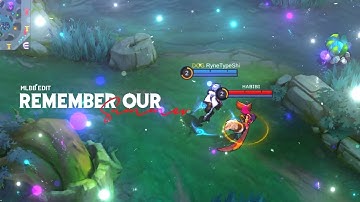 REMEMBER OUR SUMMER MLBB COUPLE EDIT - ALIGHT MOTION FREE PRESET XML | Mobile Legends