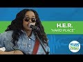 H.E.R. - "Hard Place" Acoustic | Elvis Duran Live