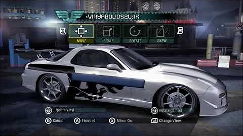 Need For Speed Carbon Customization "Kurt