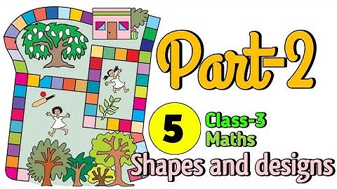 Shapes and Designs Class 3 Maths- Magic Chapter-5 (Part-2)fully solved exercise @NCERTTHEMIND