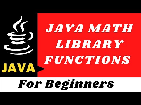 MATH FUNCTIONS IN JAVA - YouTube