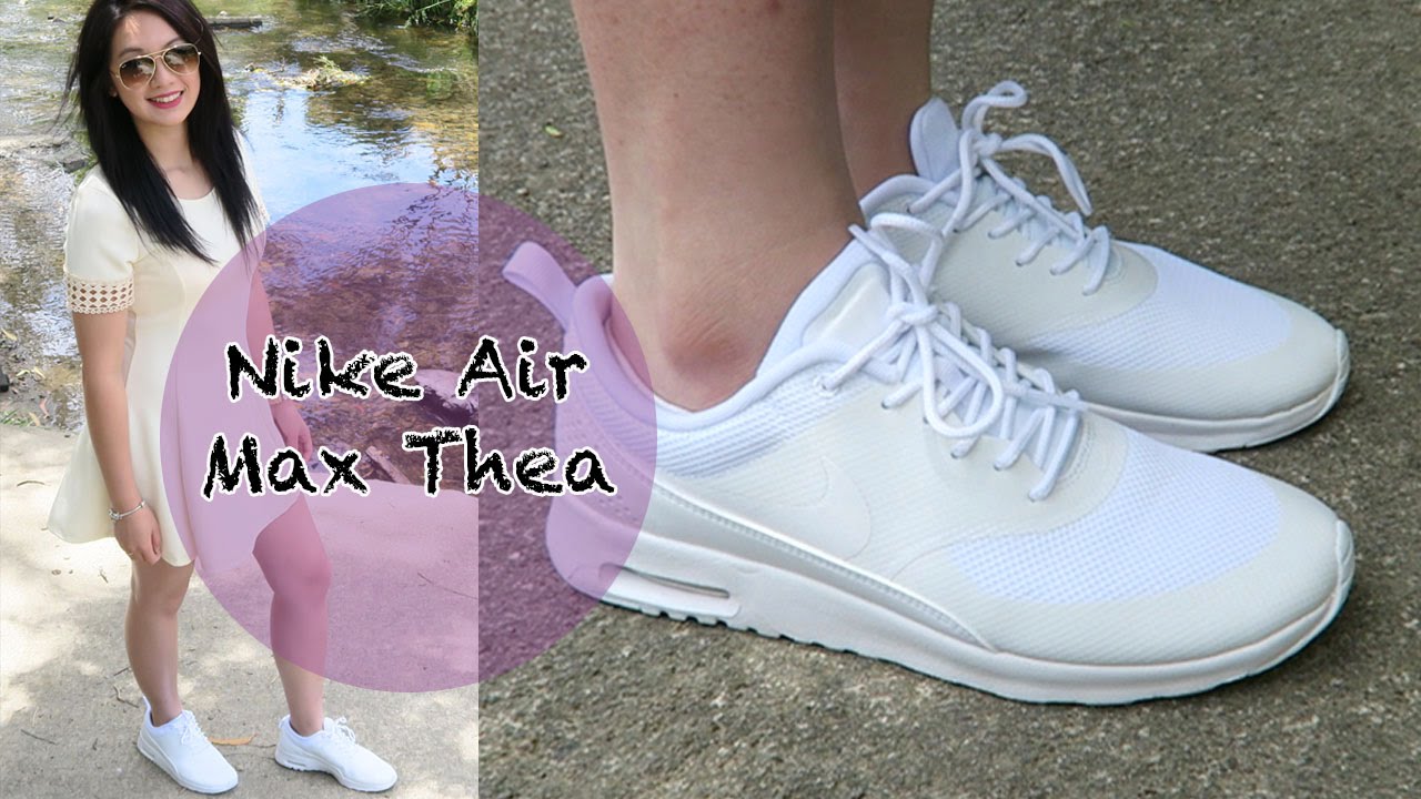 womens nike max thea white