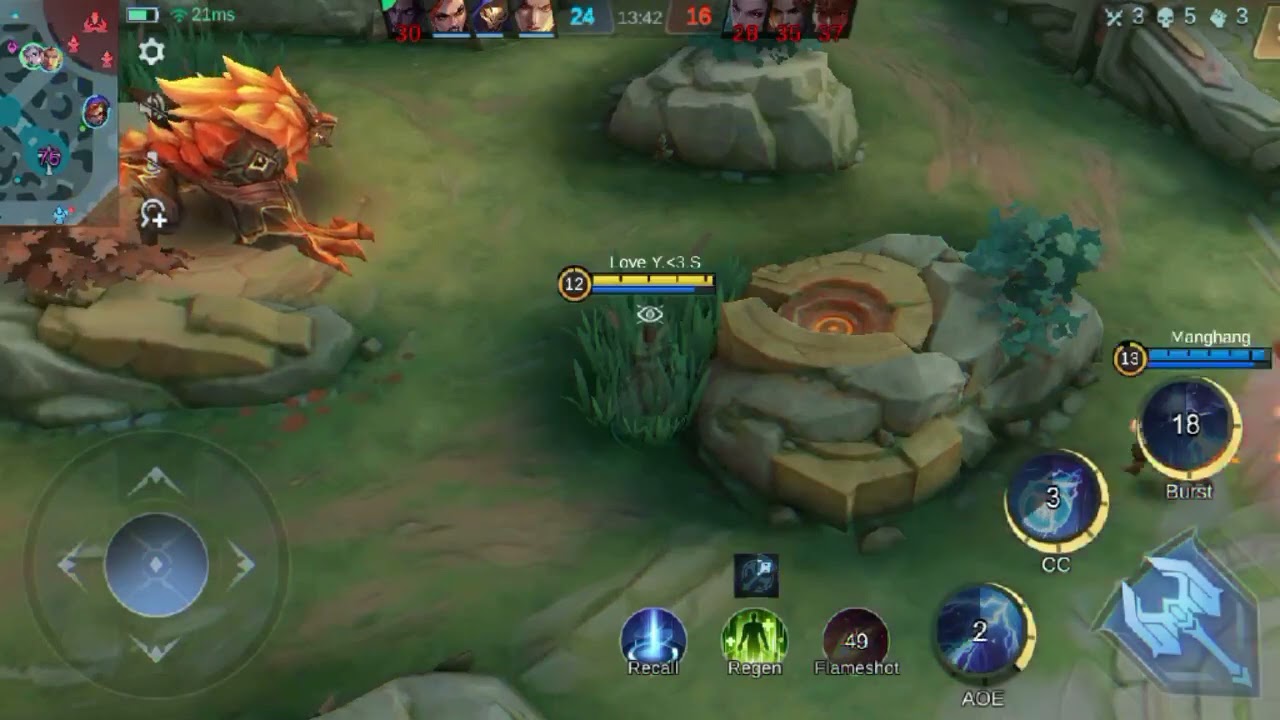 edora best flame short in my game play style 