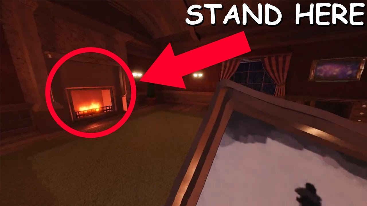 THE PAINTING FIREPLACE SURVIVE IS CONSISTENT! NEW PLACE TO HIDE FROM RUSH IN ROBLOX DOORS YouTube
