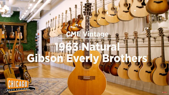 RARE 1963 Natural Gibson Everly Brothers | CME Vintage Demos | Nathaniel Murphy