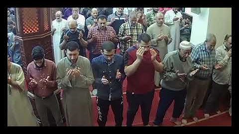 مسجد عمر الموصلى دمياط والدعاء للقارئ أحمد عبد الفتاح العاصى