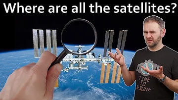 Flat Earthers think we can't see satellites from the ISS ...