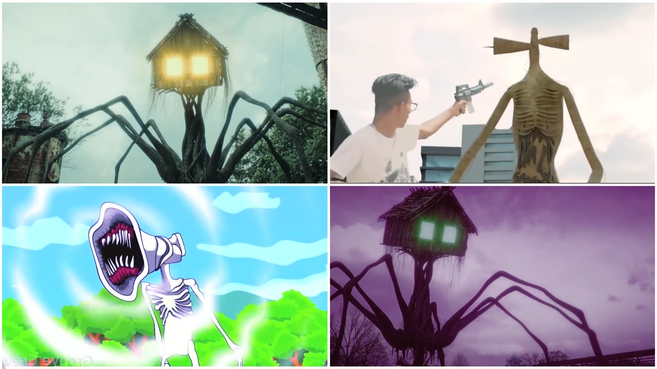 Siren Head - Coffin Dance Song Battle #sirenhead #househead