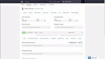 Infusionsoft Access Privileges
