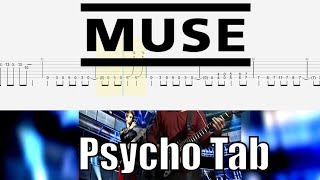 Muse - Psycho Guitar Cover Tab