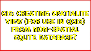 GIS: Creating SpatiaLite view (for use in QGIS) from non-spatial SQLite database?