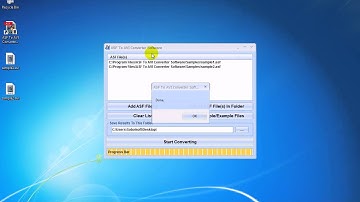 How To Use ASF To AVI Converter Software