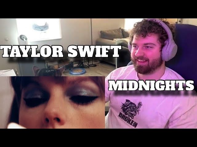 My FIRST EVER Taylor Swift Album - Midnights Album REACTION