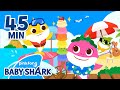 Baby Shark's Summer Collection | +Compilation | Baby Shark Songs | Baby Shark Official