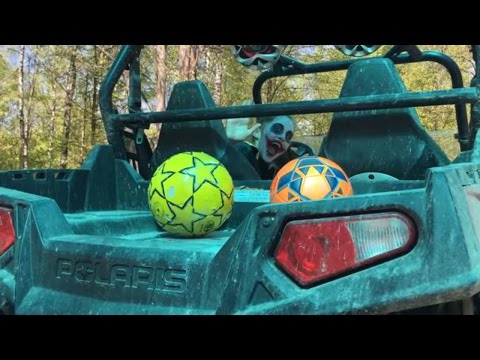 Видео: Masha's balls РАЗДАВИЛИ МЯЧИ Balls Сrushed Under Car Wheel of Reckless Joker Spiderman