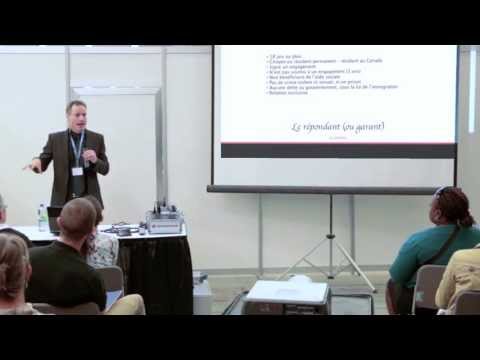 Parrainage - Conférence au Salon de l'Immigration 2013