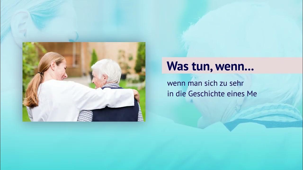 Nähe und Distanz in der Pflege YouTube