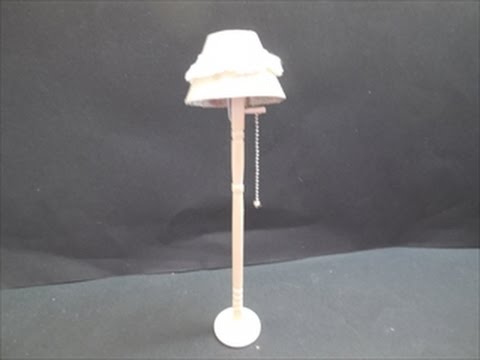 ドールハウス小物 スタンドランプの作り方dollhouse Attachment Way Of Making A Stand Lamp Youtube