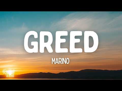Marino - Greed (Lyrics)