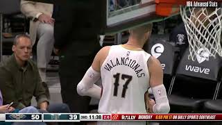 All Jonas Valanciunas blocks in 23/24 season