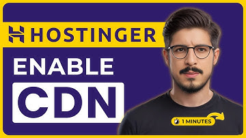 Hoe CDN inschakelen in Hostinger 2025 | Hostinger CDN-installatie