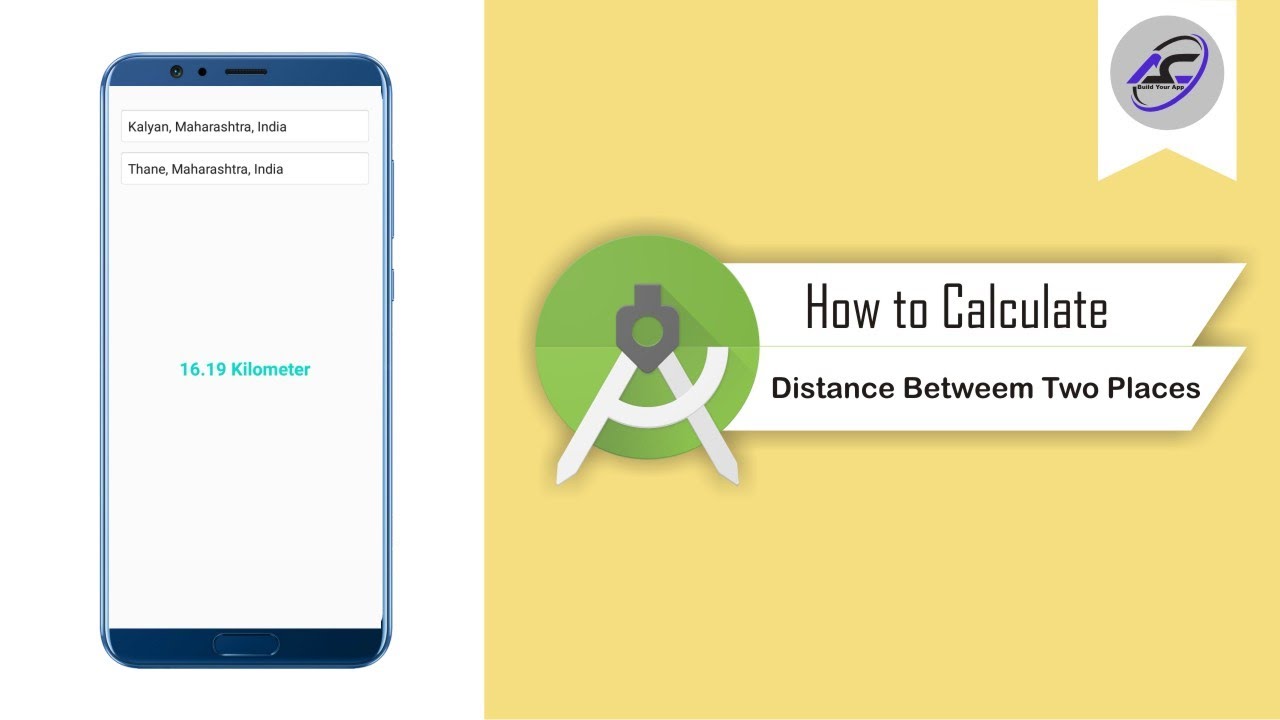 Android Get Distance Between Two Locations