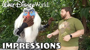 Rafiki Was Shocked!! - Disney World Impressions