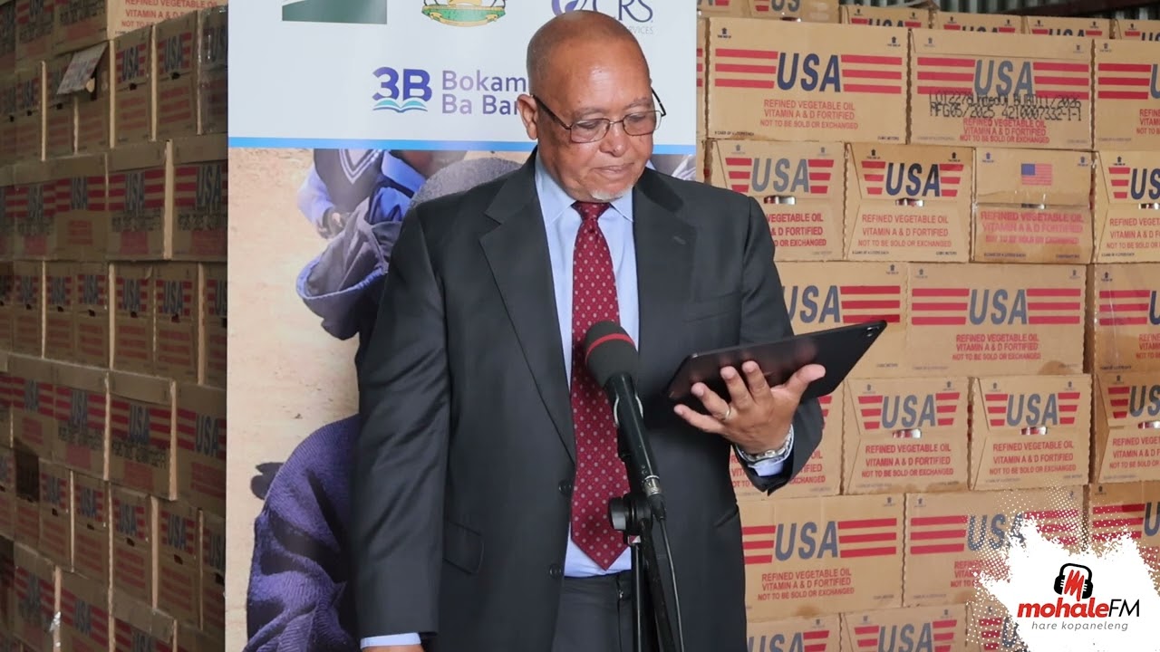 Minister of Law Richard Ramoeletsi on behalf of DPM