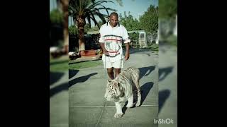 Mike Tyson With His Pet Oct 8 2022