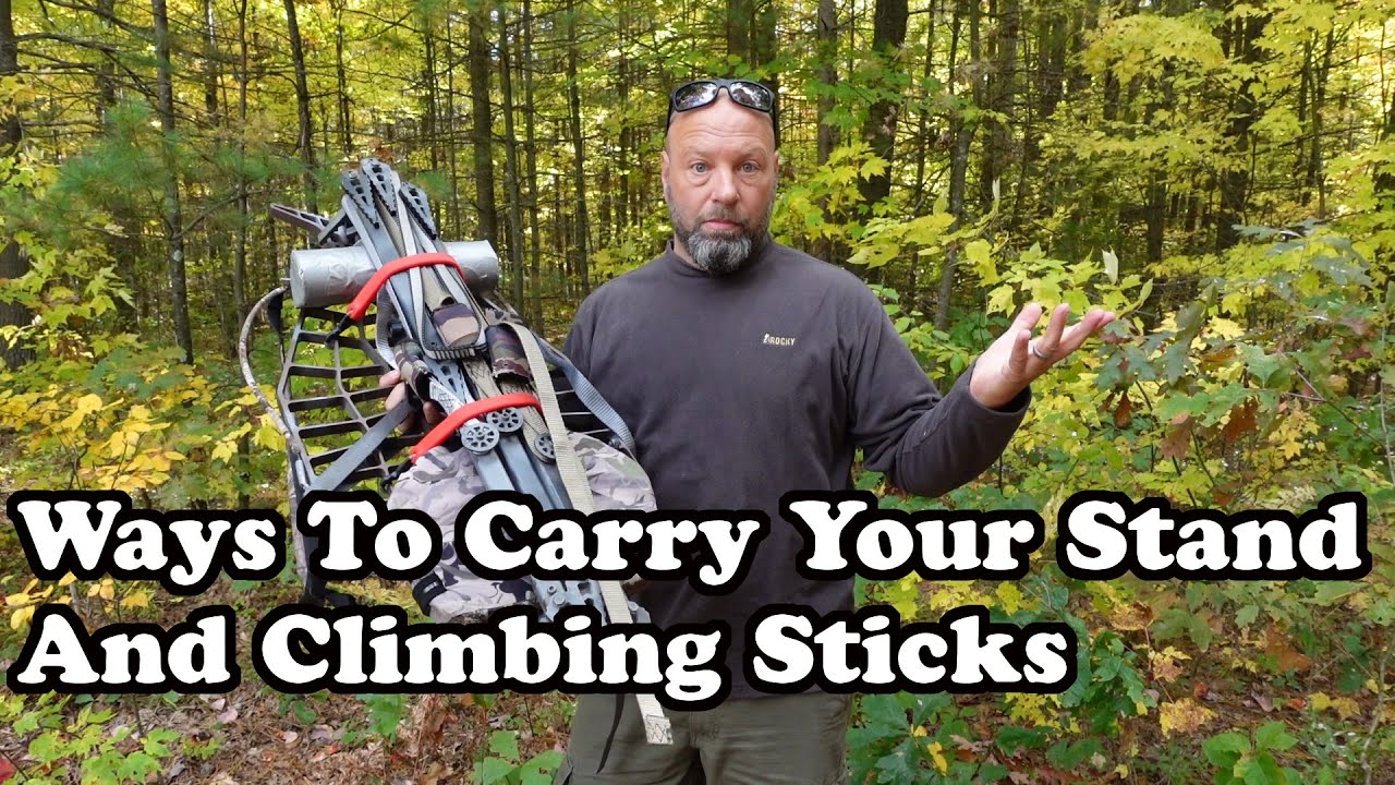 How to Carry Climbing Sticks 