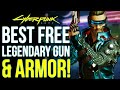 Cyberpunk 2077 - Don't Miss The Best Iconic Legendary Armor & Free Pistol (Cyberpunk Secrets)