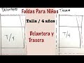 Falda Para niña Talla 4 Años