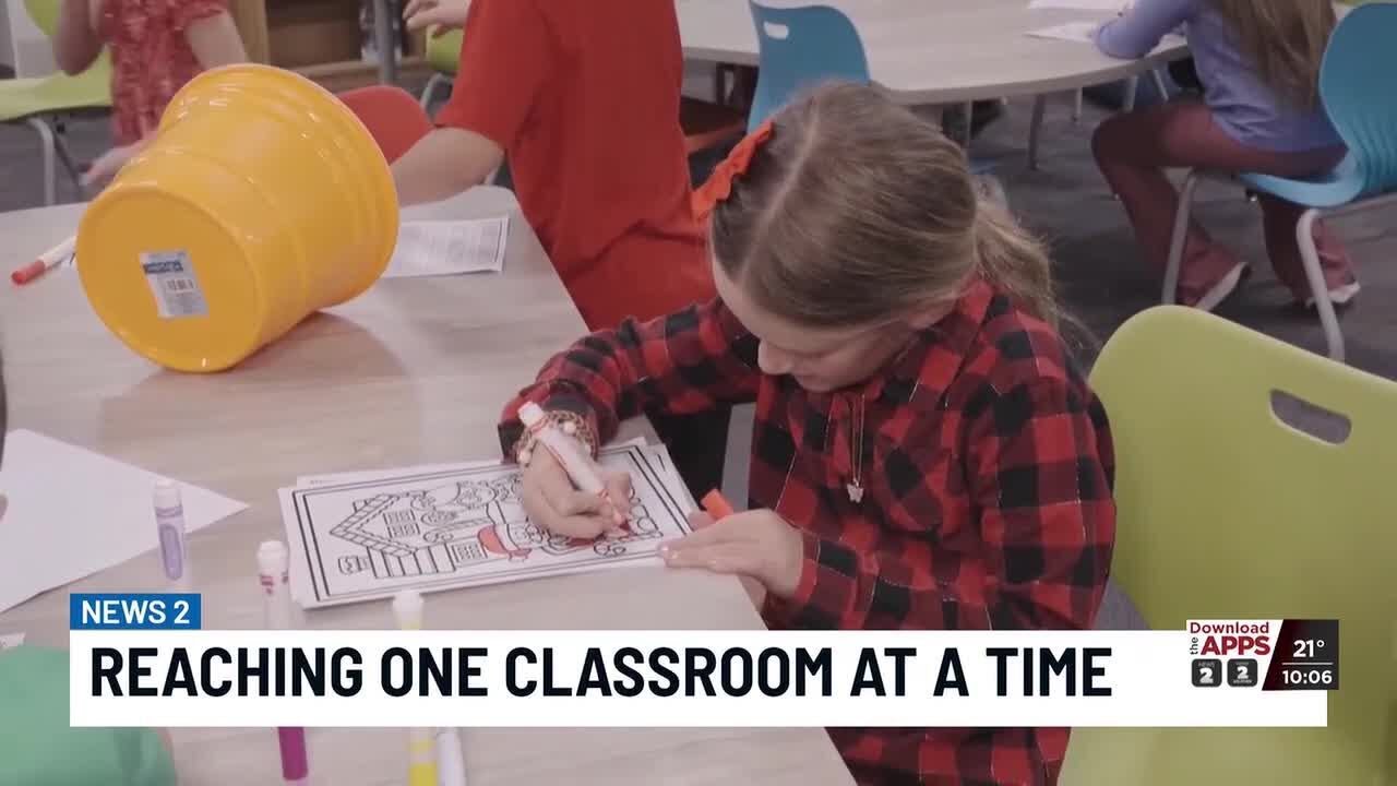 Reaching One Classroom at a Time: McDonald Elementary indoor recess STEM activities