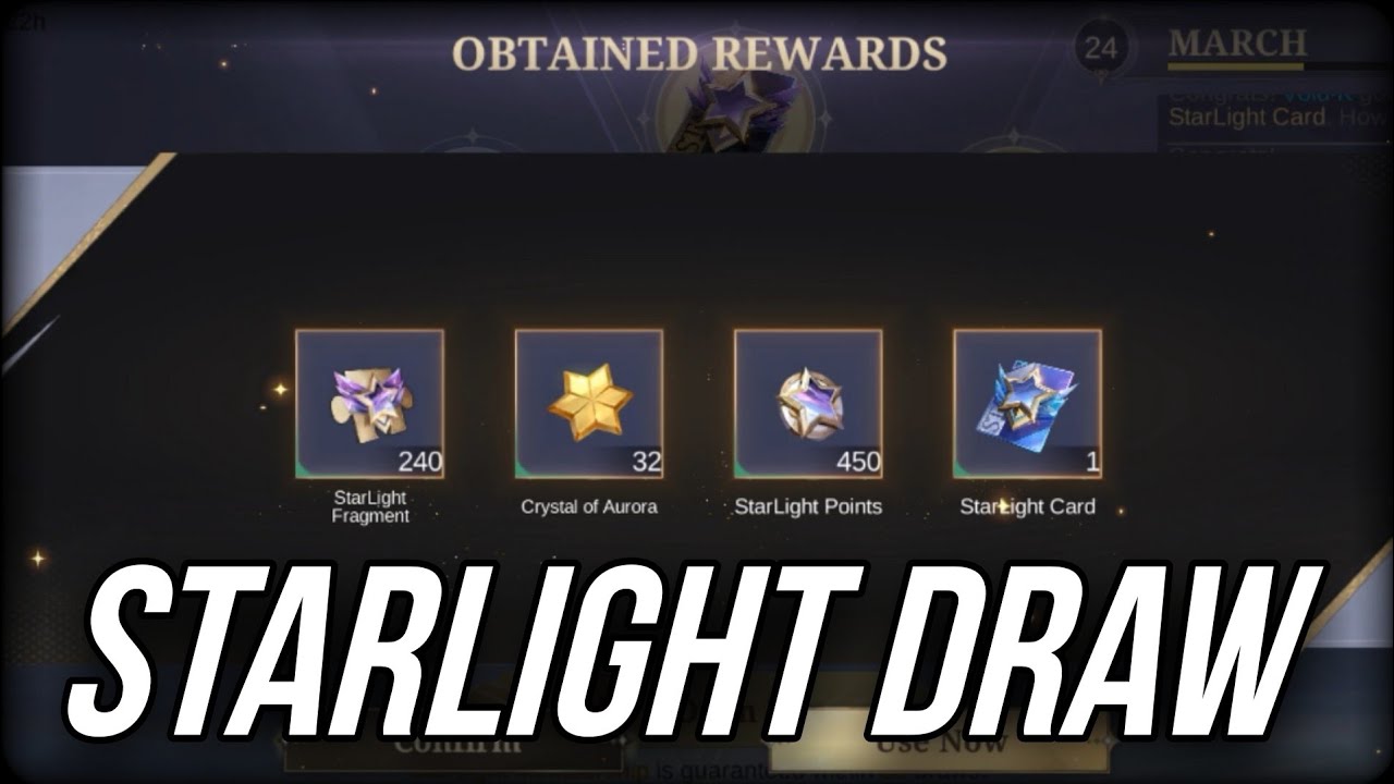 I tried out my LUCK on the STARLIGHT LUCKY CHEST