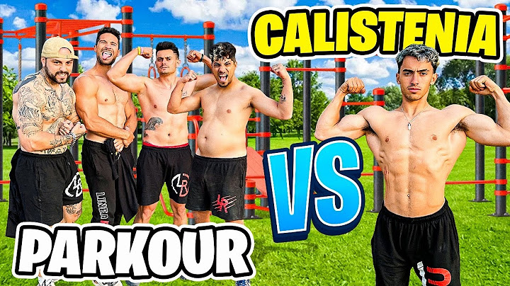 PARKOUR vs CALISTENIA con GERO ARIAS💪 ¿Quién está más fuerte?