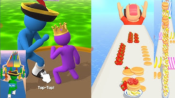 Pancake Run | Giant Rush - All Level Gameplay Android,iOS - NEW APK UPDATE