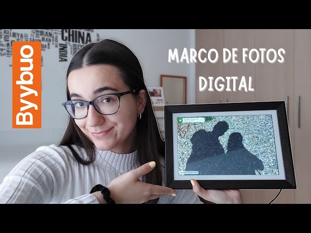 Bienvenido de nuevo, marco de fotos digital