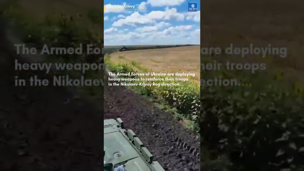 The Armed Forces of Ukraine | heavy weapons to reinforce | Nikolaev-Krivoy 