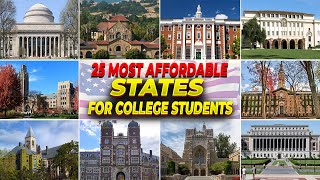 25 Cheapest States to Study in USA | Most Affordable for International Students