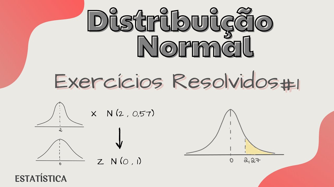 Distribuição Normal Exercícios Resolvidos - BRAINCP