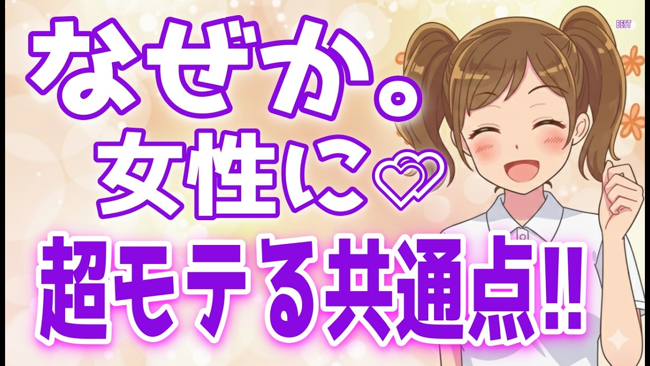 【丸暗記して】女心が超わかってる男の行動、好きな男性にヤキモチを妬いてる時の女性の態度と特徴、アナタに冷めた時に女性がする事＋α人気動画限定ベスト聞き流し【ゆるーりチャンネル】