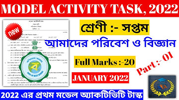Class 7 Science Model Activity Task January 2022 | Class 7 Activity Task 2022 |The Way Of Education
