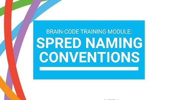 Brain-CODE Training Module: SPReD Naming Conventions